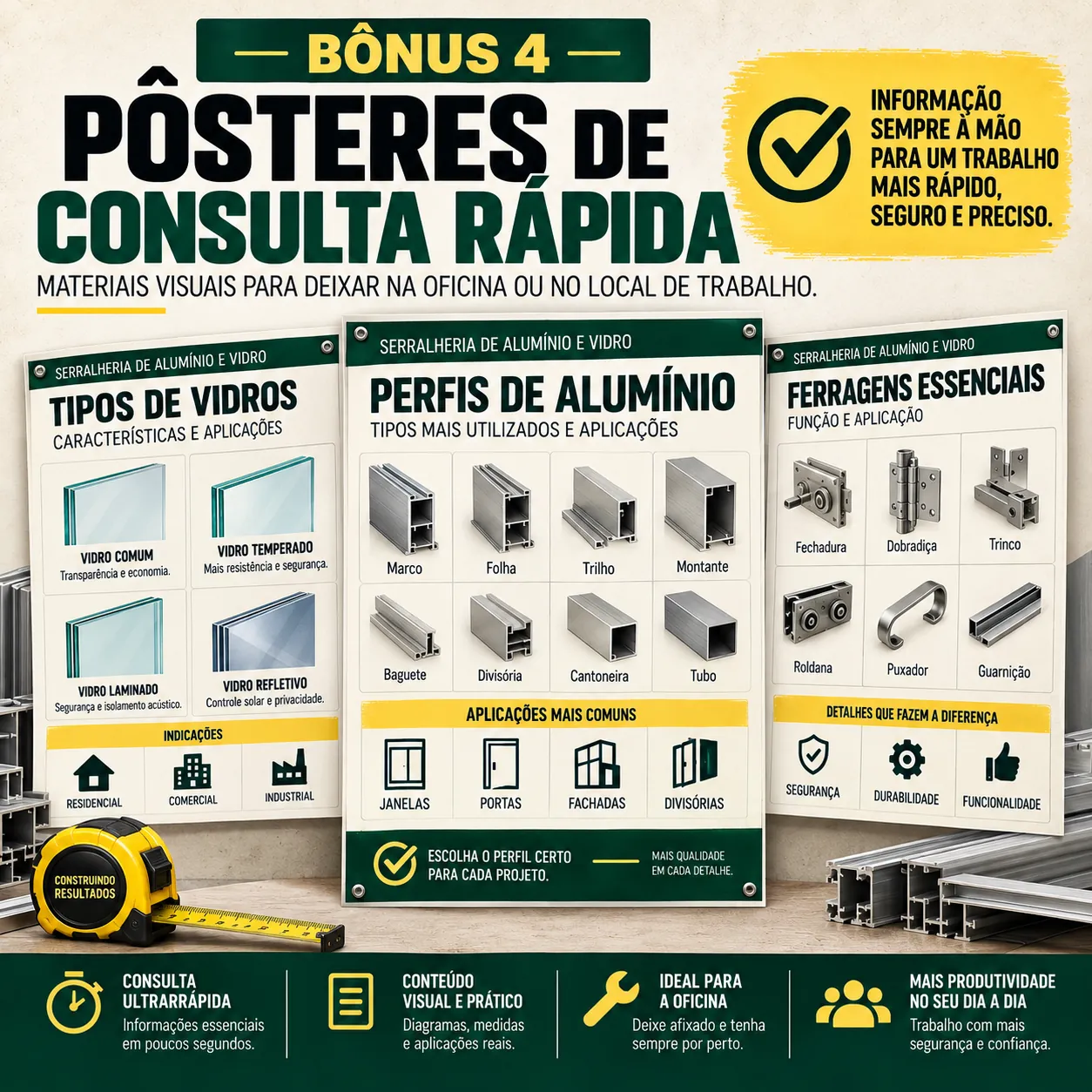 Pôsteres de consulta rápida